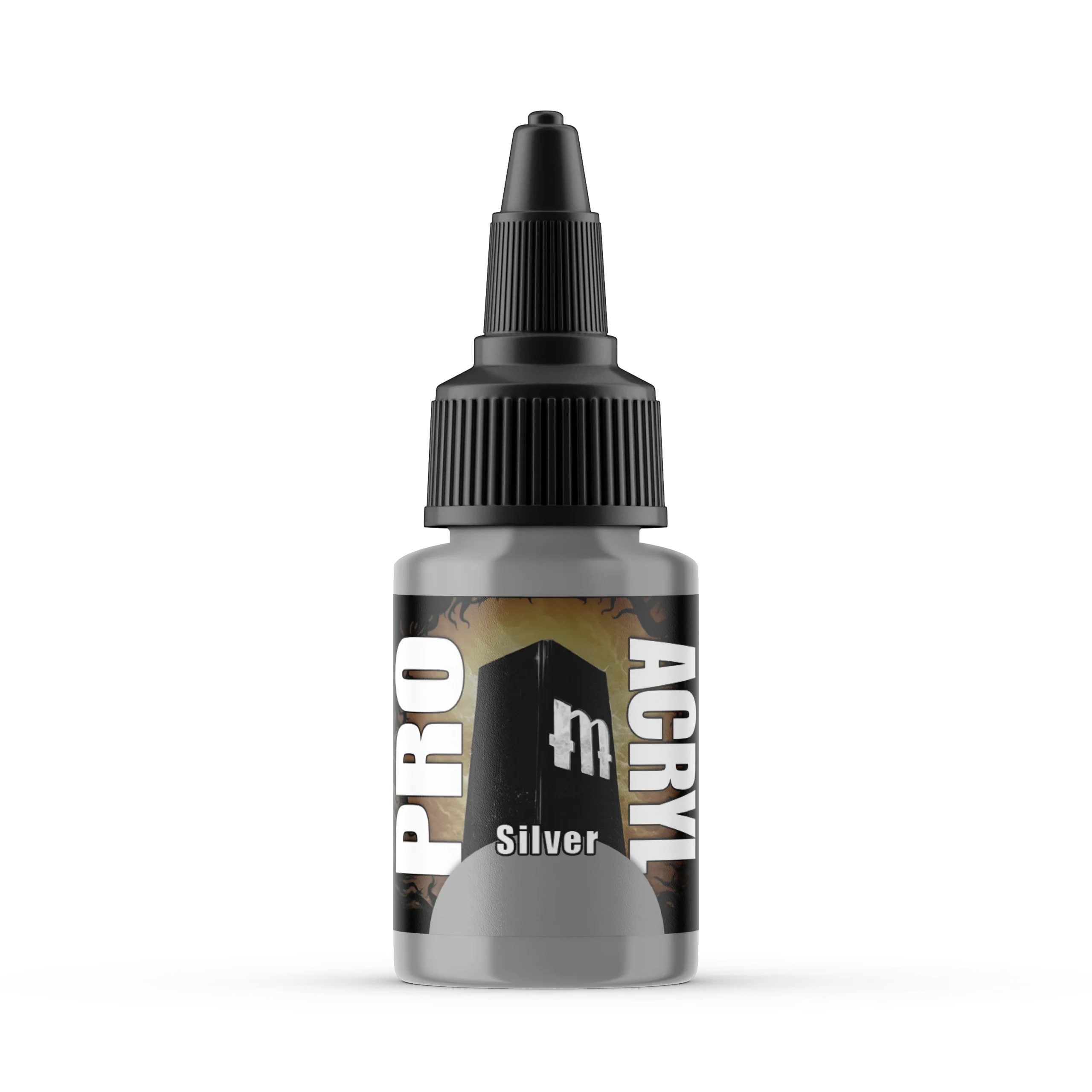 Pro Acryl Silver Acrylic Paint – 025 - Monument Hobbies