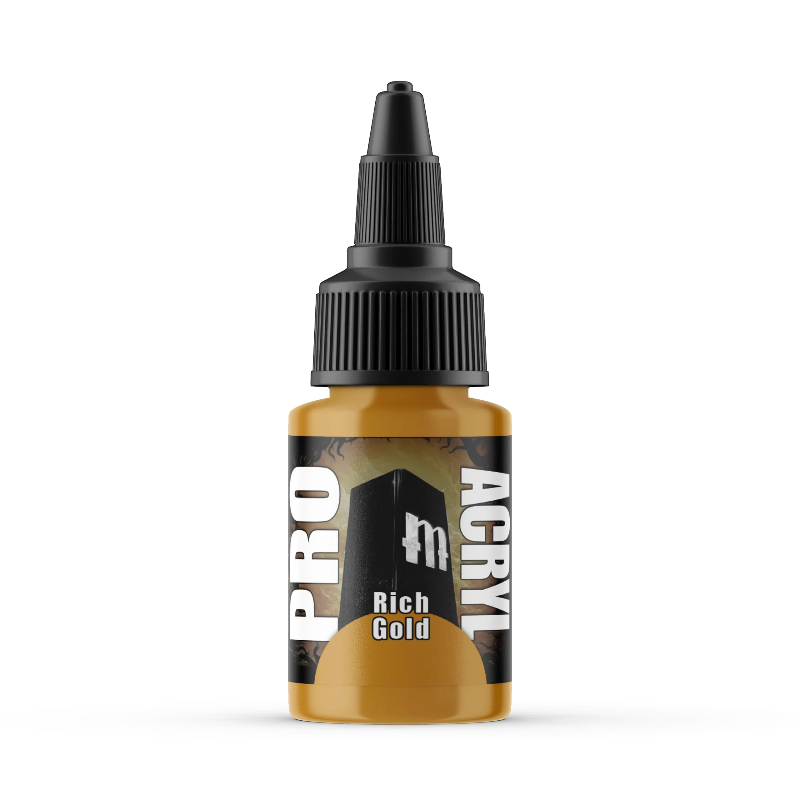 Pro Acryl Rich Gold Acrylic Paint – 028 - Monument Hobbies