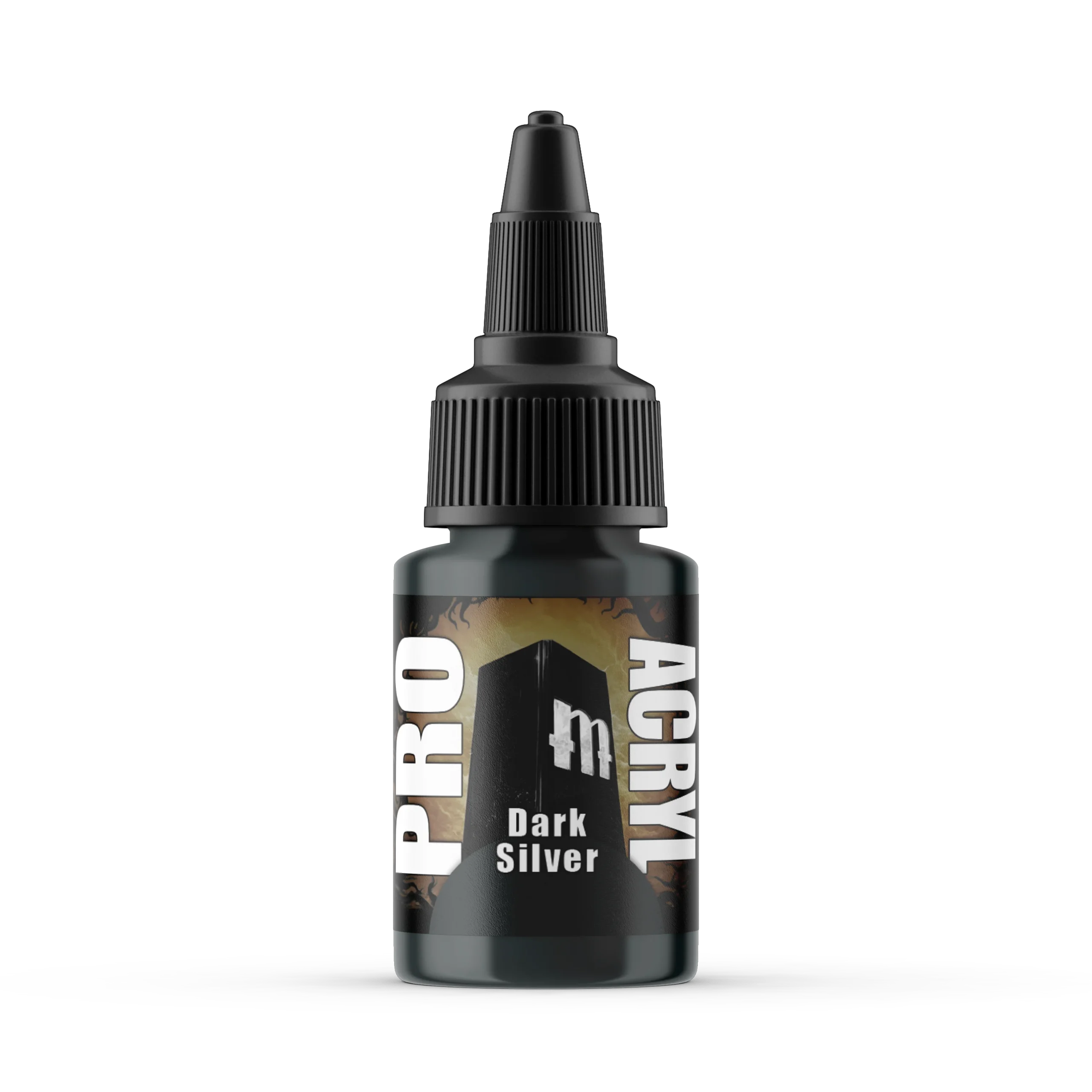 Pro Acryl Dark Silver Acrylic Paint – 030 - Monument Hobbies