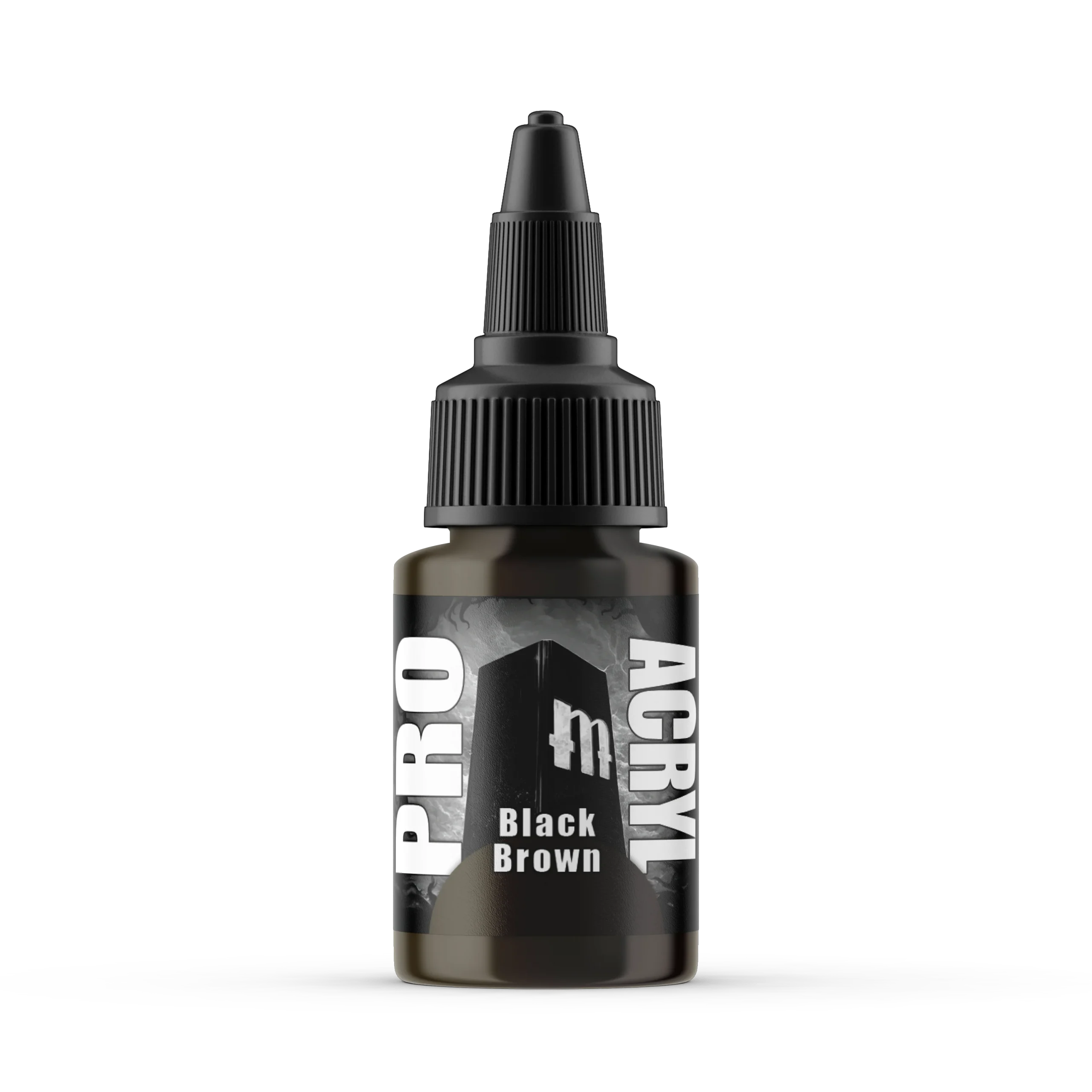 Pro Acryl Black Brown Acrylic Paint – 040 - Monument Hobbies