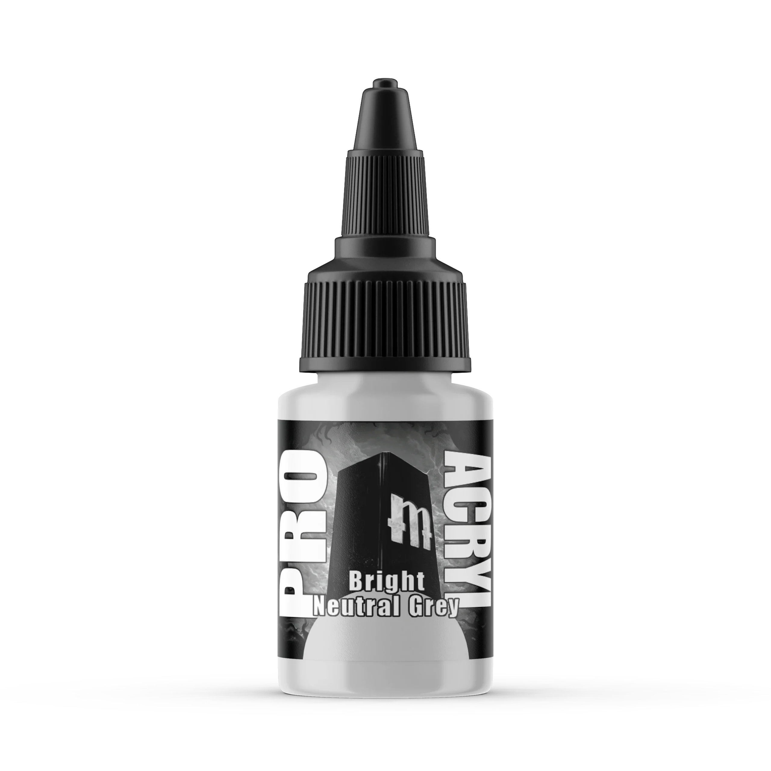 Pro Acryl Bright Neutral Grey Acrylic Paint – 045 - Monument Hobbies