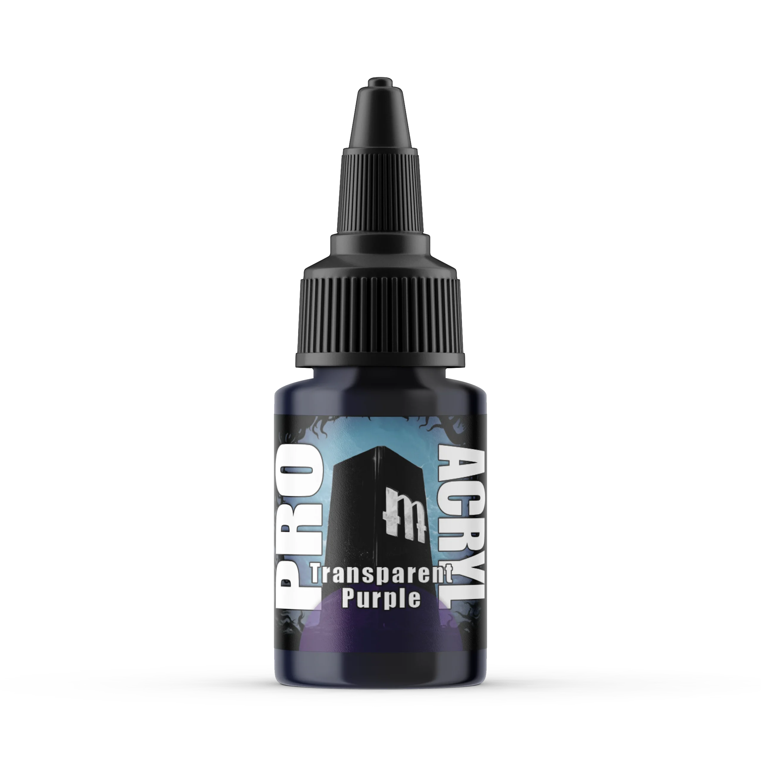 Pro Acryl Transparent Purple Acrylic Paint – 051 - Monument Hobbies