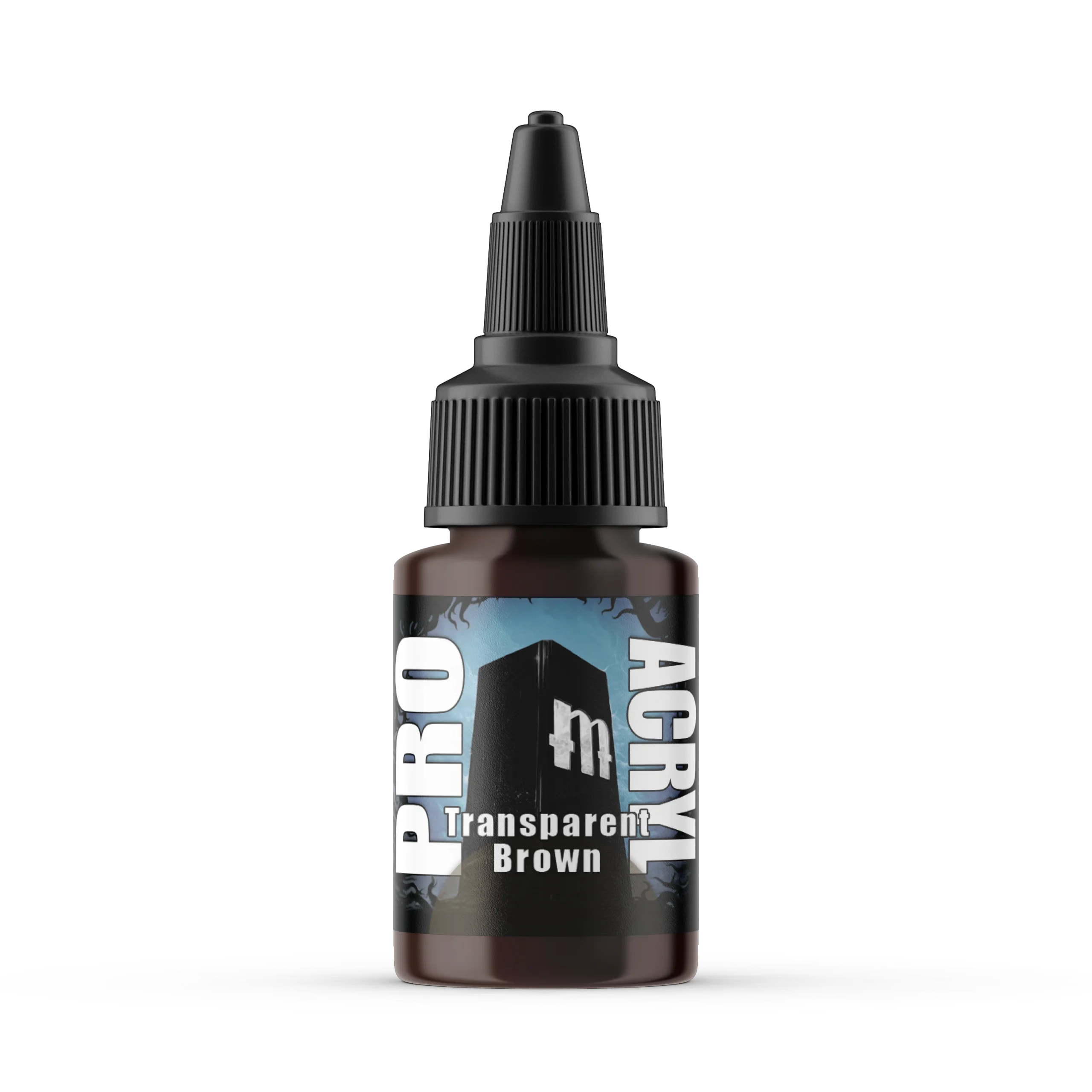 Pro Acryl Transparent Brown Acrylic Paint – 052 - Monument Hobbies