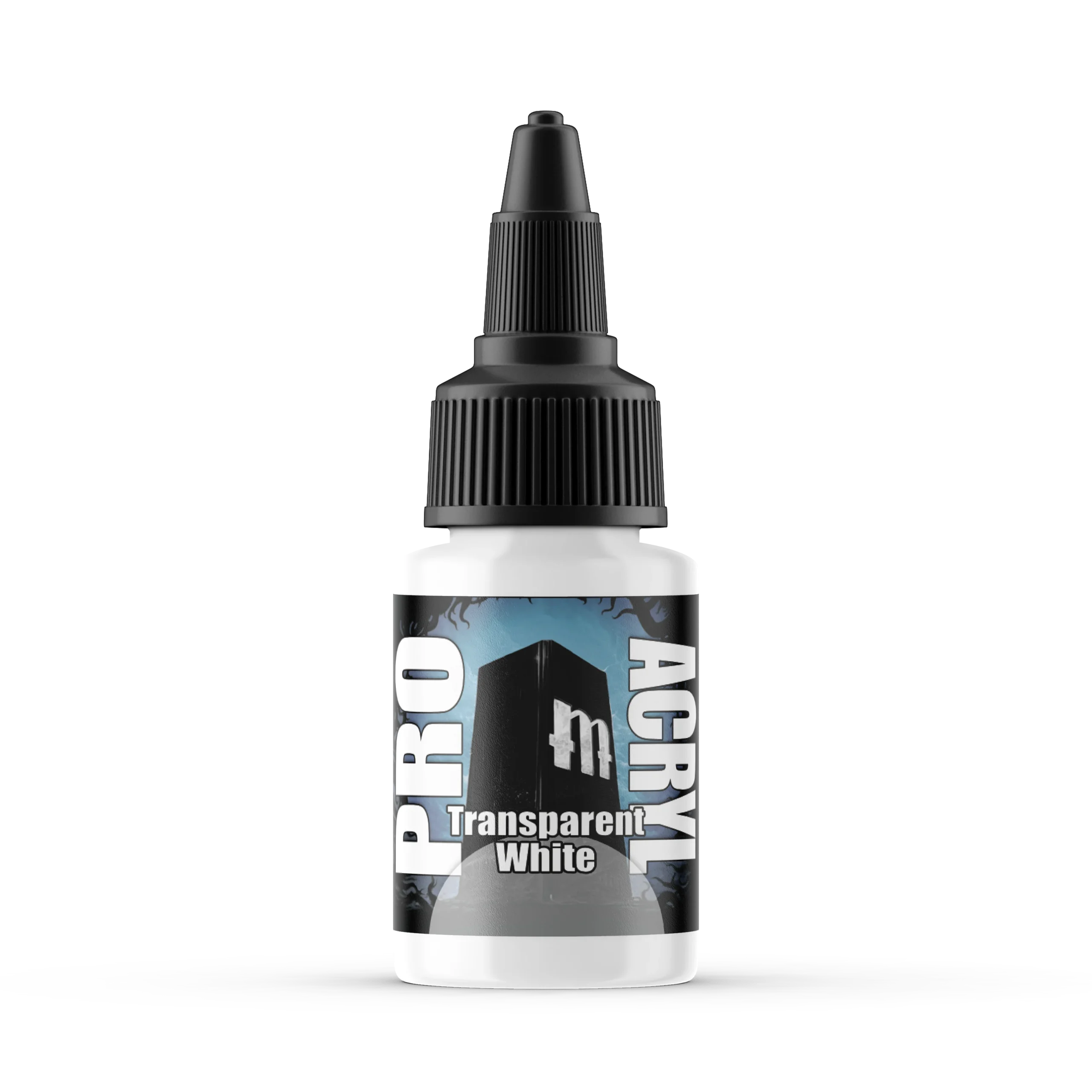 Pro Acryl Transparent White Acrylic Paint – 064 - Monument Hobbies