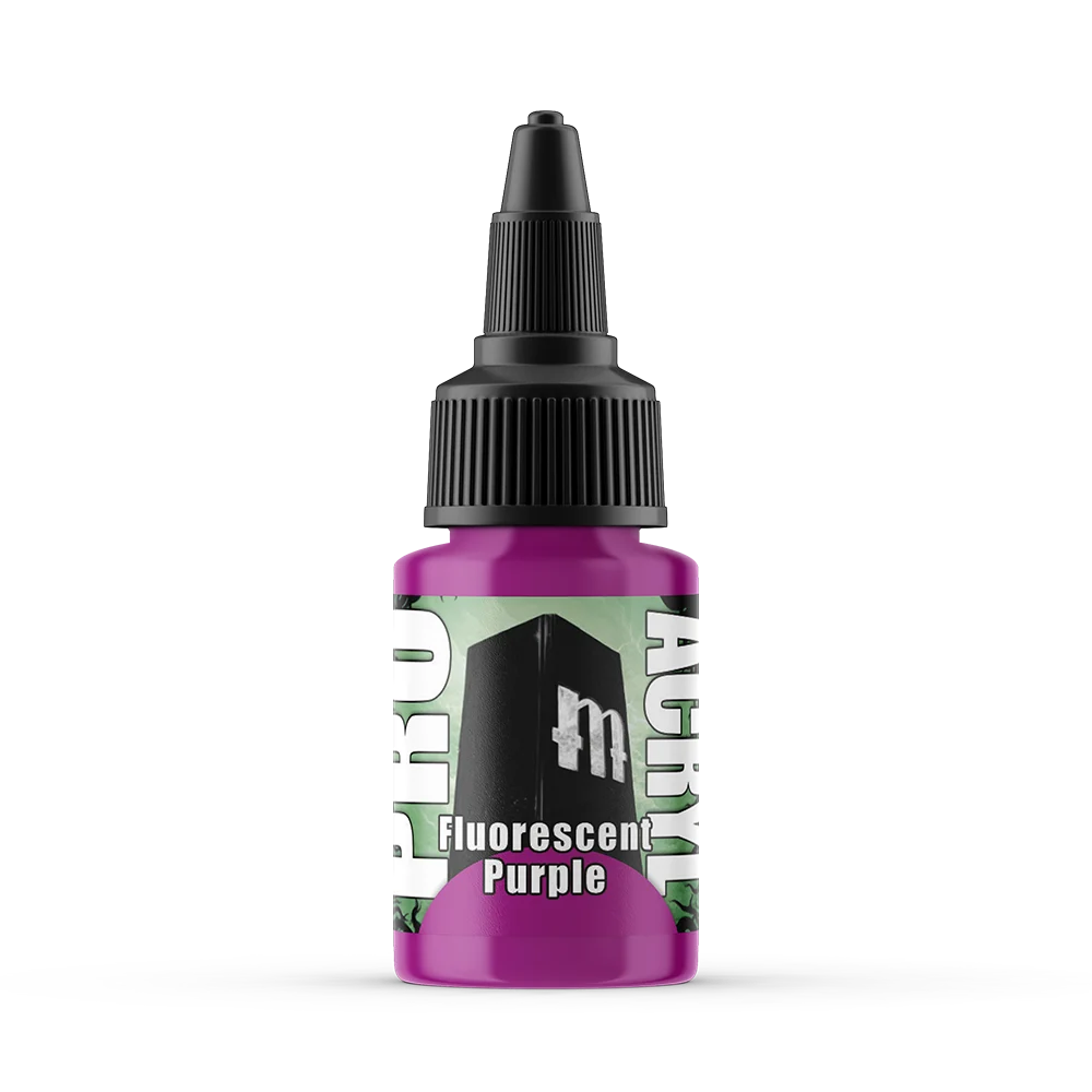Pro Acryl Fluorescent Purple Acrylic Paint – F05 - Monument Hobbies