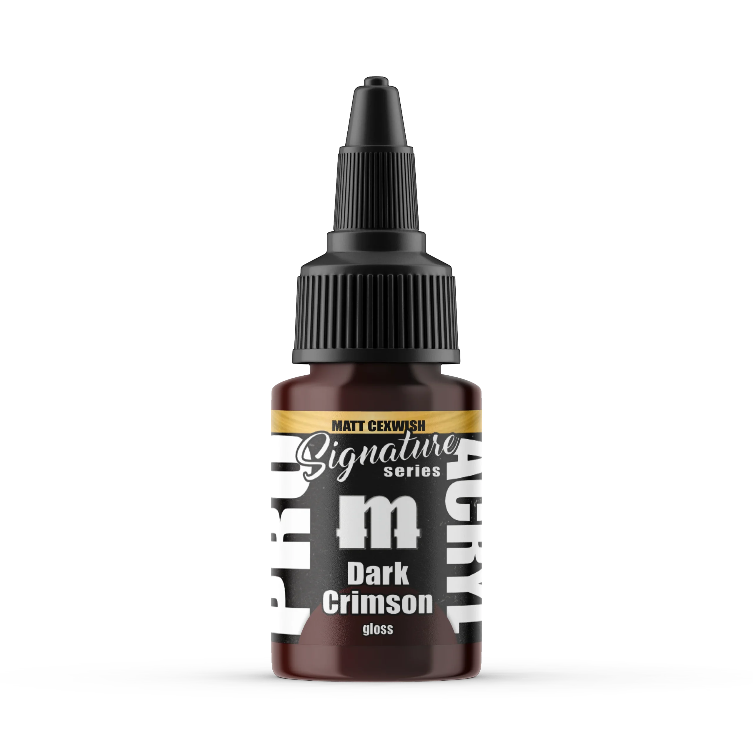 Pro Acryl Dark Crimson Acrylic Paint – S19 - Monument Hobbies