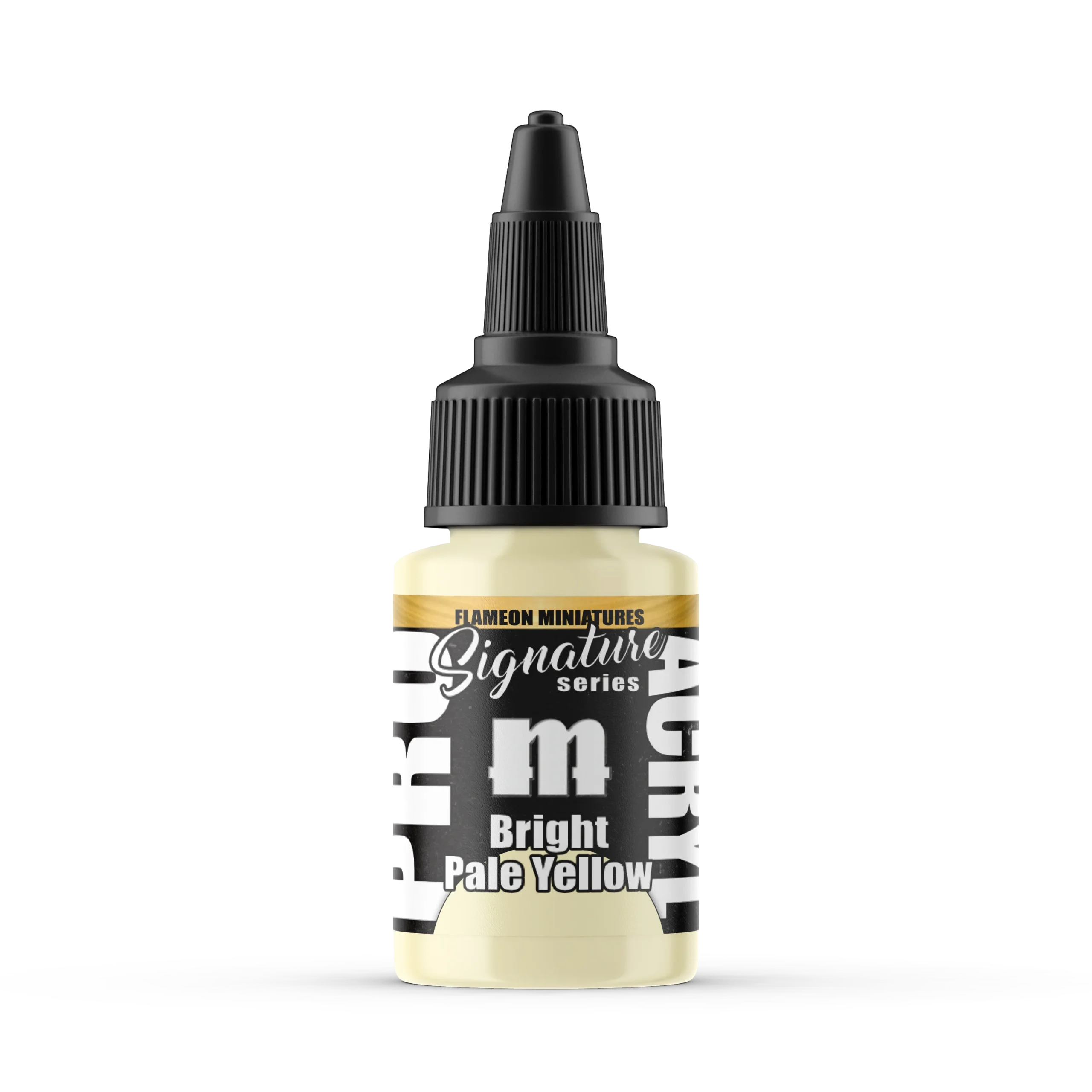 Pro Acryl Bright Pale Yellow Acrylic Paint – S30 - Monument Hobbies