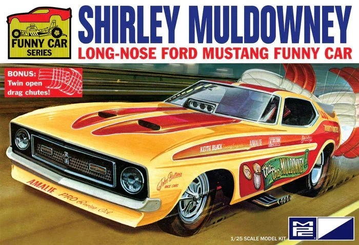 1/25 MPC Shirley Muldowney Long Nose Ford Mustang Funny Car