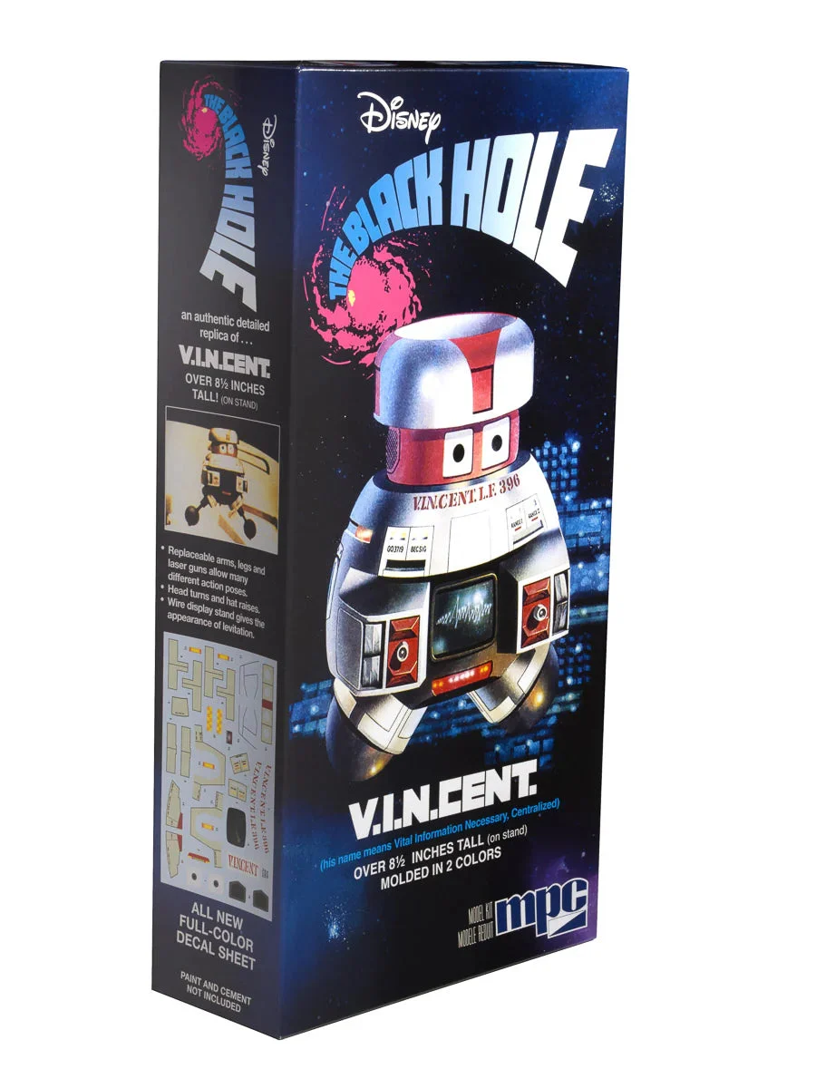 MPC 1:6 V.I.N.CENT. (The Black Hole Robot) Skill 2 Plastic Model Kit - MPC1018