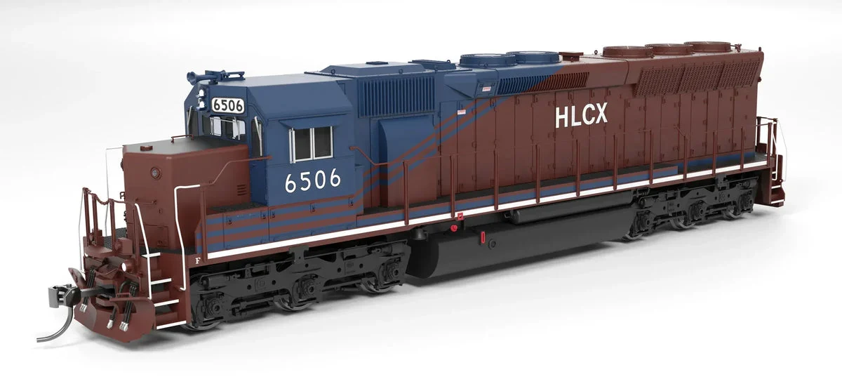 HO Broadway Ltd EMD SD45 HLCX 6506 Red & Blue No-Sound/DCC-Ready 9808
