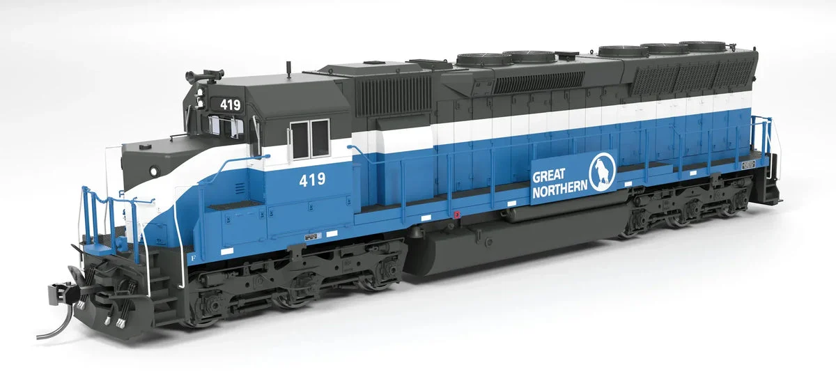 HO Broadway Ltd EMD SD45 GN 424 Big Sky Blue No-Sound/DCC-Ready 9805