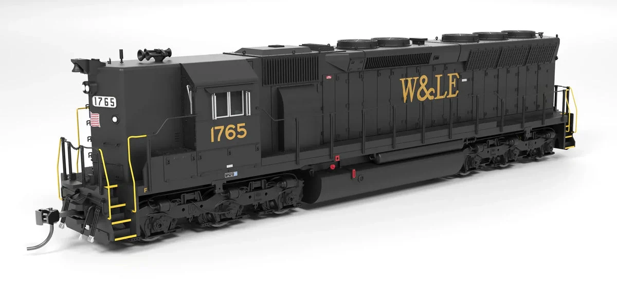 HO Broadway Ltd EMD SD45 W&LE 1765 Early Scheme Paragon4 Sound/DC/DCC 9794