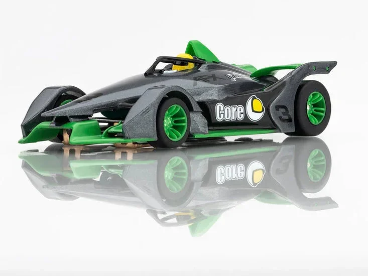 AFX Formula N #3 Open-Wheel Race Car Silver/Green 22064