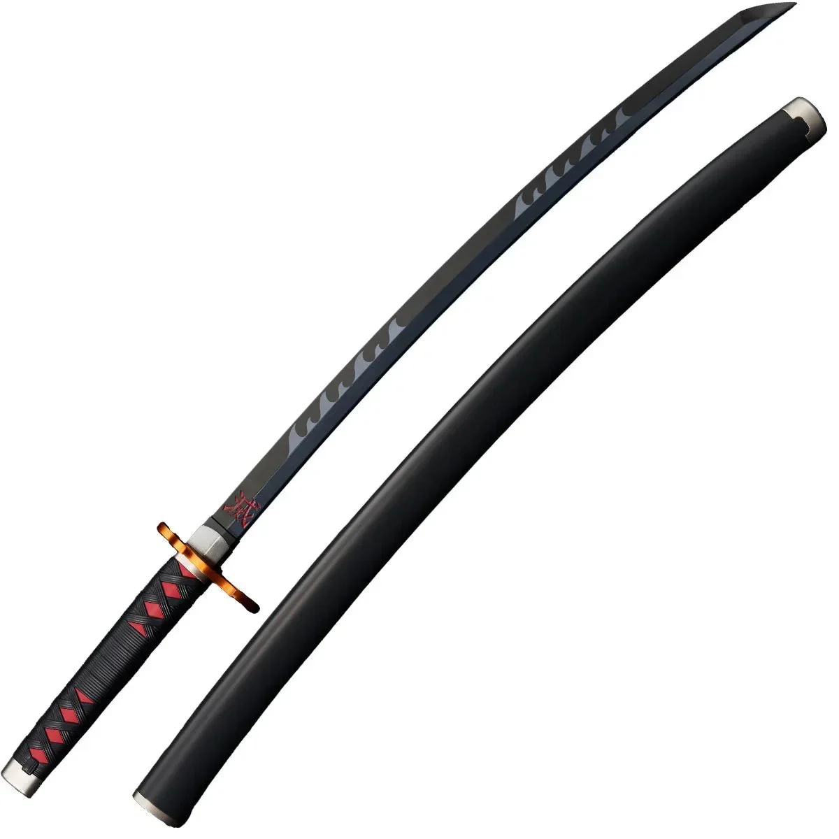 Bandai Nichirin Sword (Tanjiro Kamado) Kyojuro Rengoku’s Sword Guard Ver. 67580 - Bandai Namco