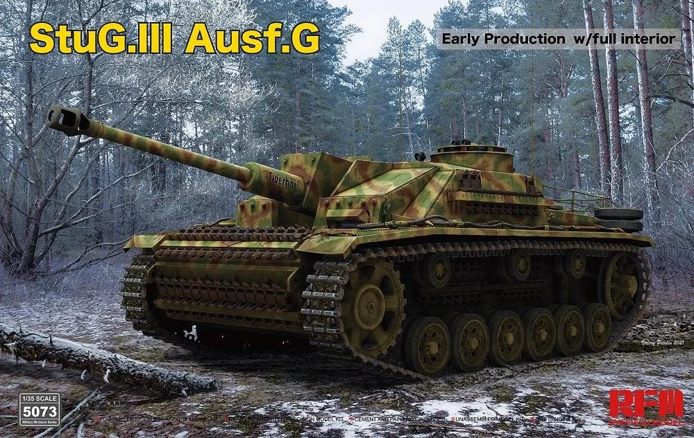 1/35 Ryefield Models StuG III Ausf. G Early Production w/Full Interior 5073
