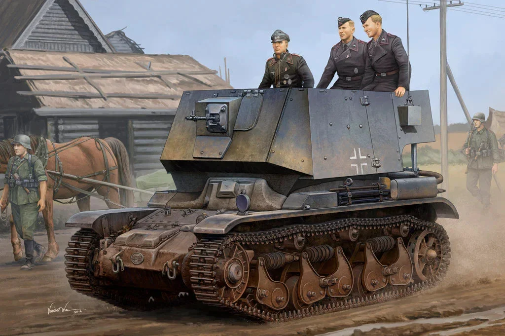 1/35 Hobby Boss Befehlsfahrzeug auf Fgst.Pz.Kpfw. 35R 731(f) 83809