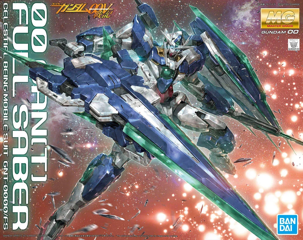 1/100 Bandai MG 00 QAN[T] Full Saber 2428532 - Bandai Namco