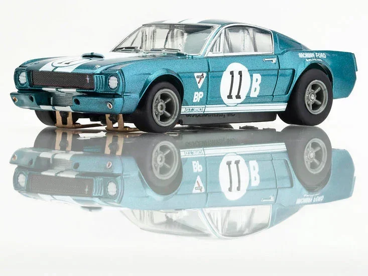 AFX 1965 Shelby Mustang GT350R Mark Donohue Blue/White 22071