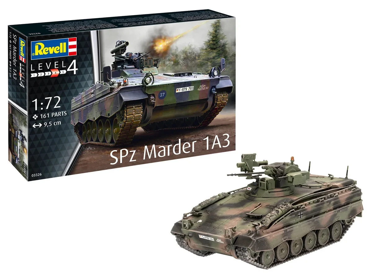 1/72 Revell Germany Spz Marder 1A3 Tank 03326 - Revell-Germany