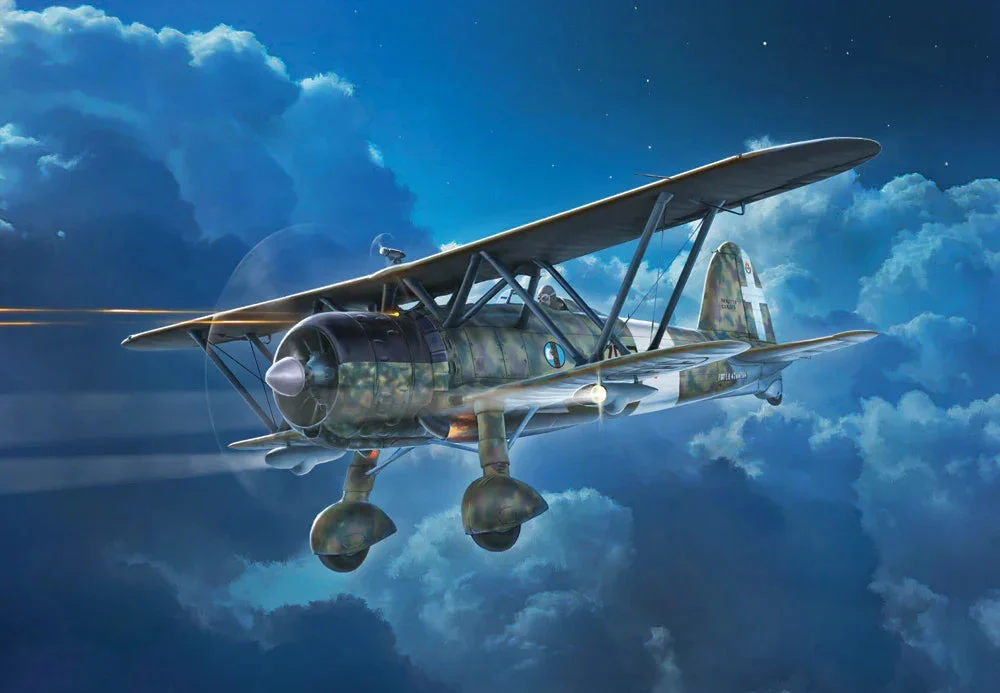 1/72 Italeri FIAT CR.42 CN "Falco" night fighter 1485