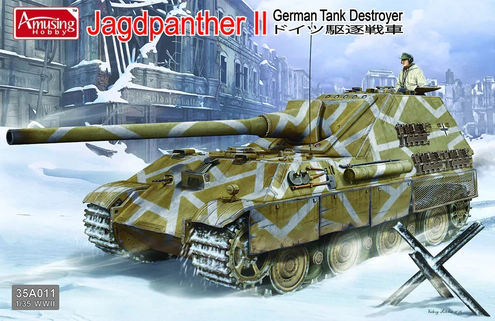 1/35 Amusing Hobby German Tank Destroyer Jagdpanther II 35A011