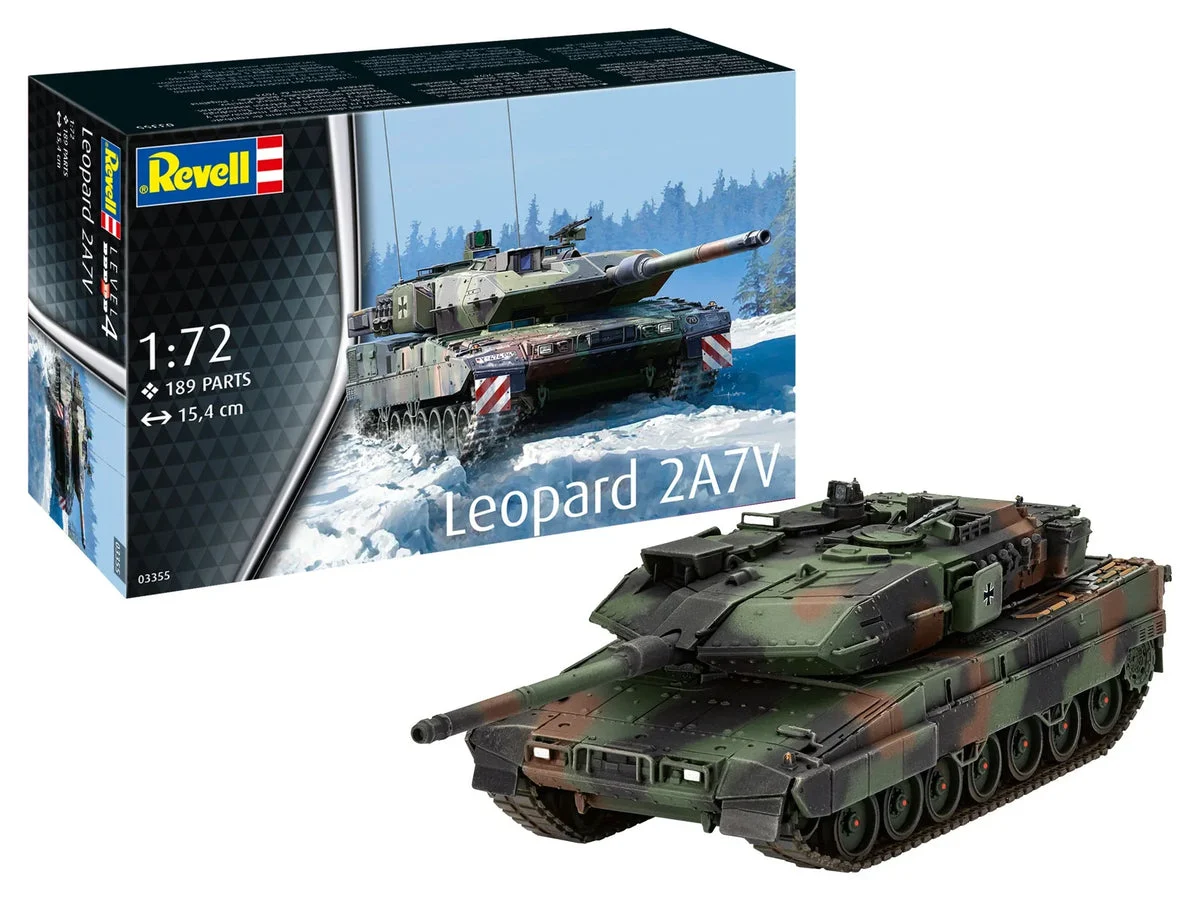 1/72 Revell Germany Leopard 2A7V 03355 - Revell-Germany