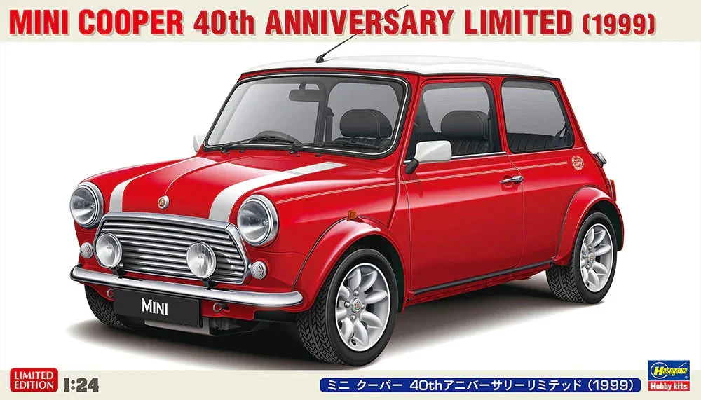 1/24 Hasegawa Mini Cooper 40th Anniversary Limited (1999) 20739