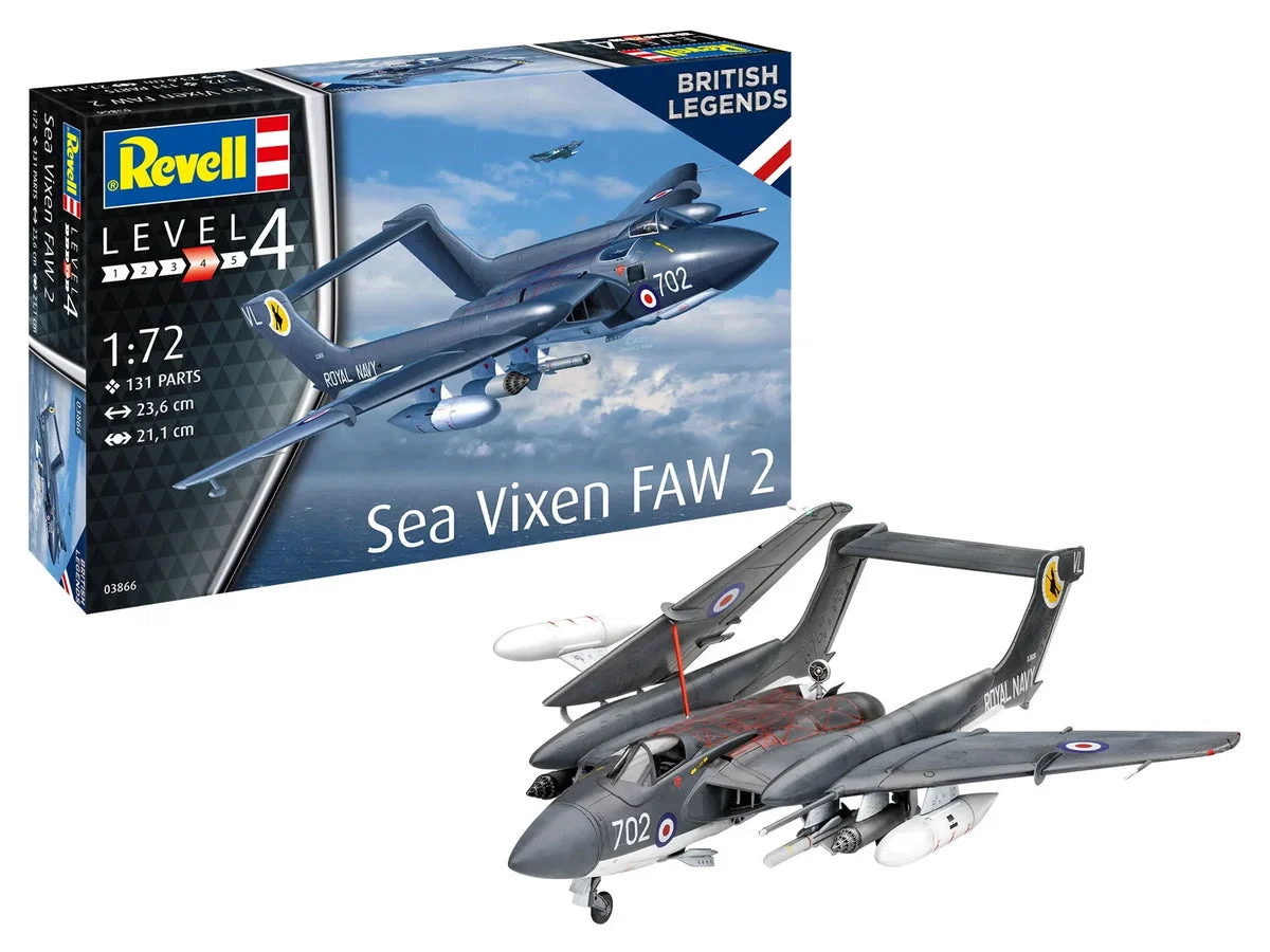 1/72 Revell Germany Sea Vixen FAW 2 "70th Anniversary" 03866 - Revell-Germany