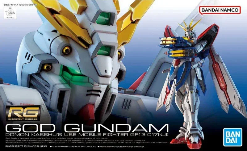 1/144 Bandai Real Grade (RG) GF13-017NJ II God Gundam 2583477