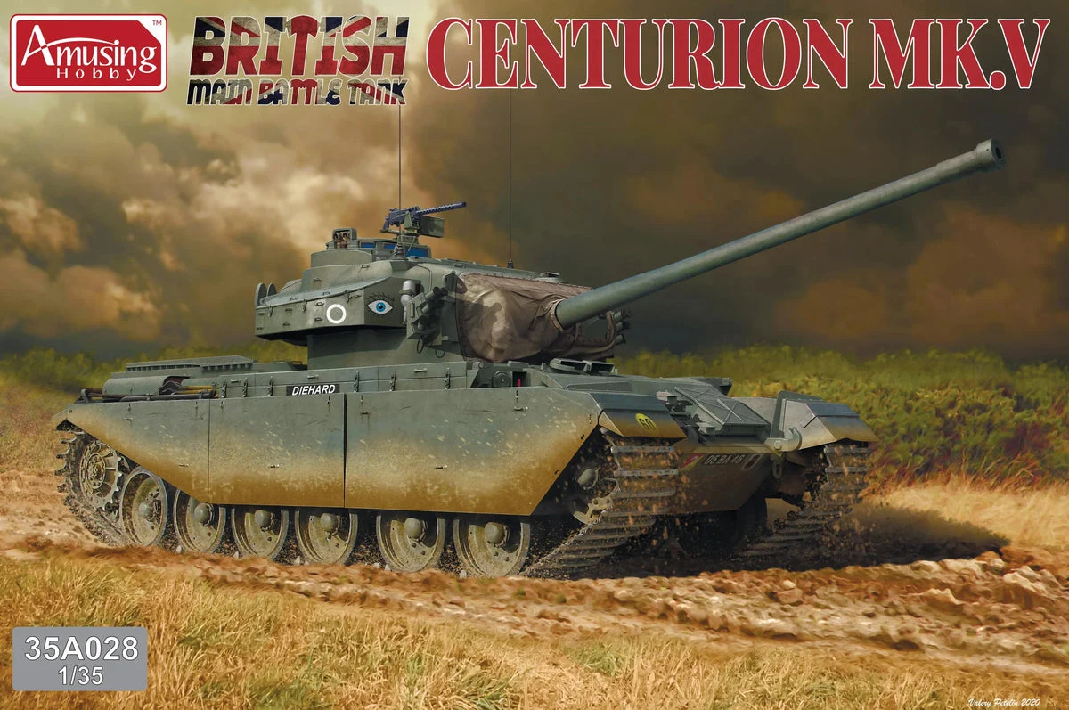 1/35 Amusing Hobby British Main Battle Tank Centurion Mk.V 35A028