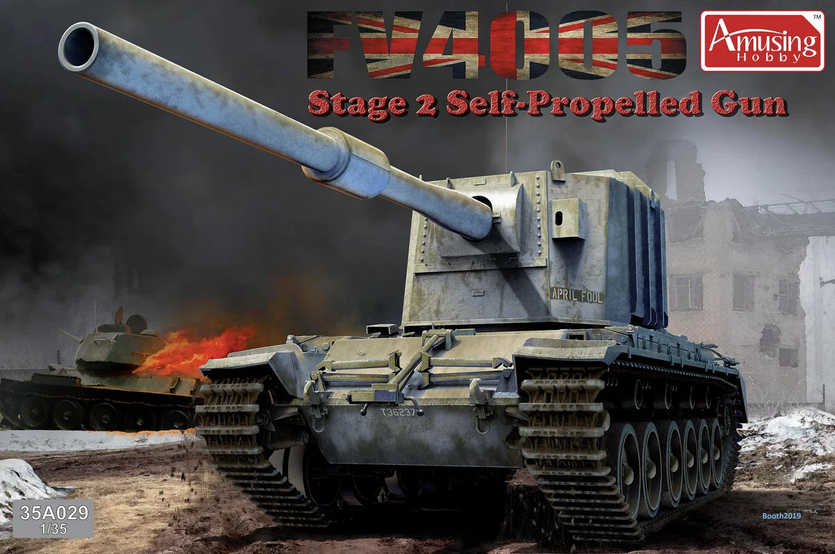 1/35 Amusing Hobby FV4005 Stage 2 Self-Propelled Gun 35A029