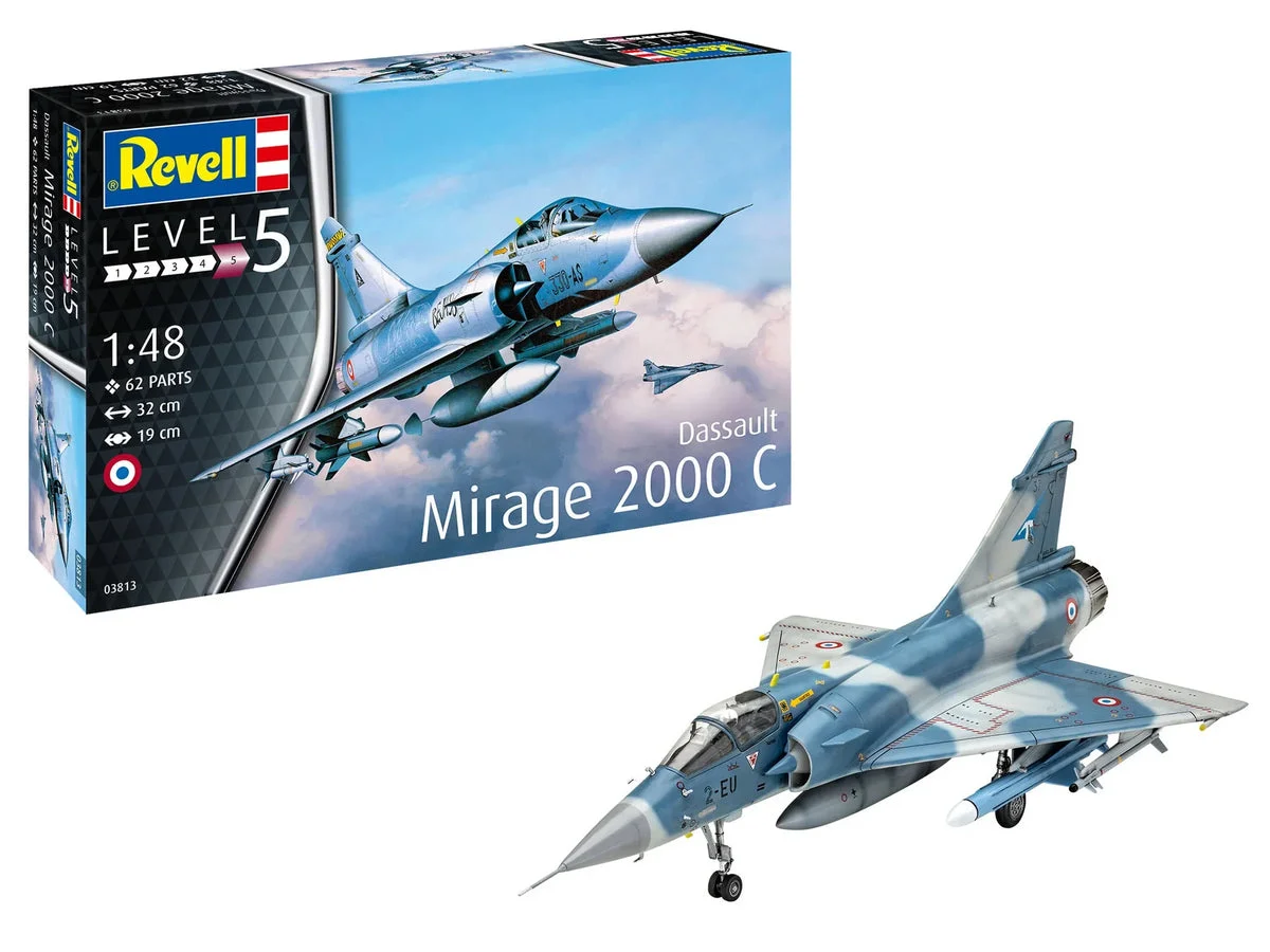 1/48 Revell Germany Dassault Mirage 2000C 03813 - Revell-Germany