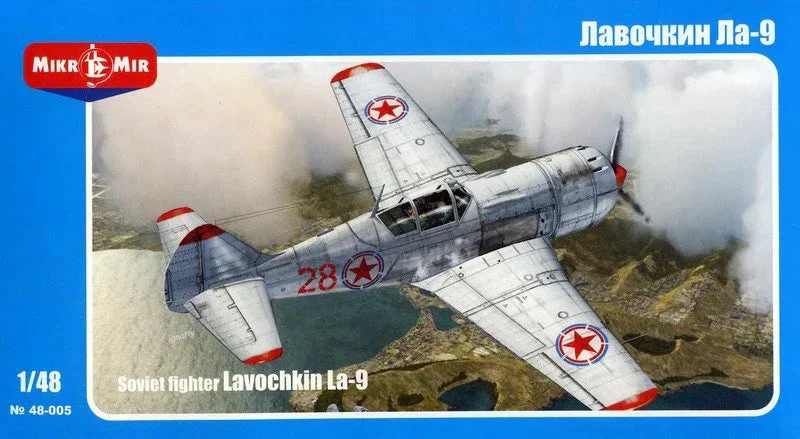 1/48 Mikro Mir Lavochkin La-9 Soviet Fighter 48-005