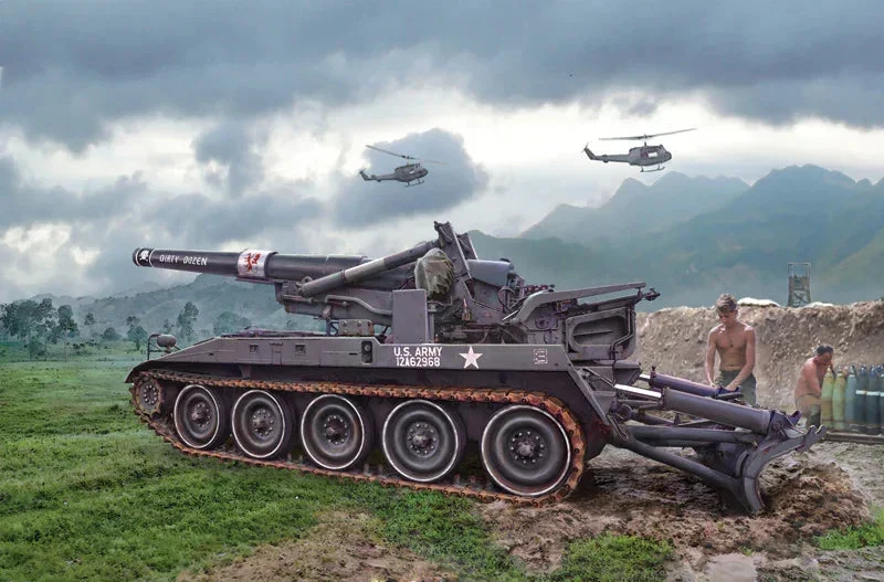 1/35 Italeri M110 Self Propelled Howitzer 6574