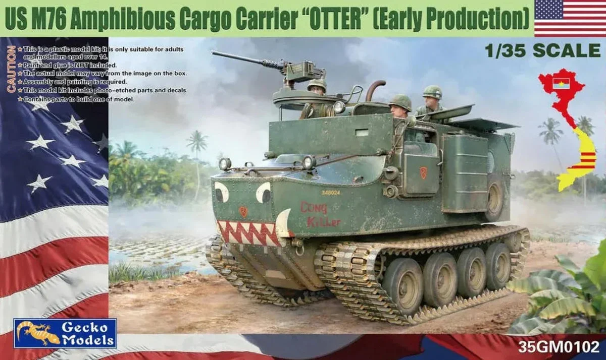 1/35 Gecko Models US M76 Amphibious Cargo Carrier OTTER (Early) 35GM0102