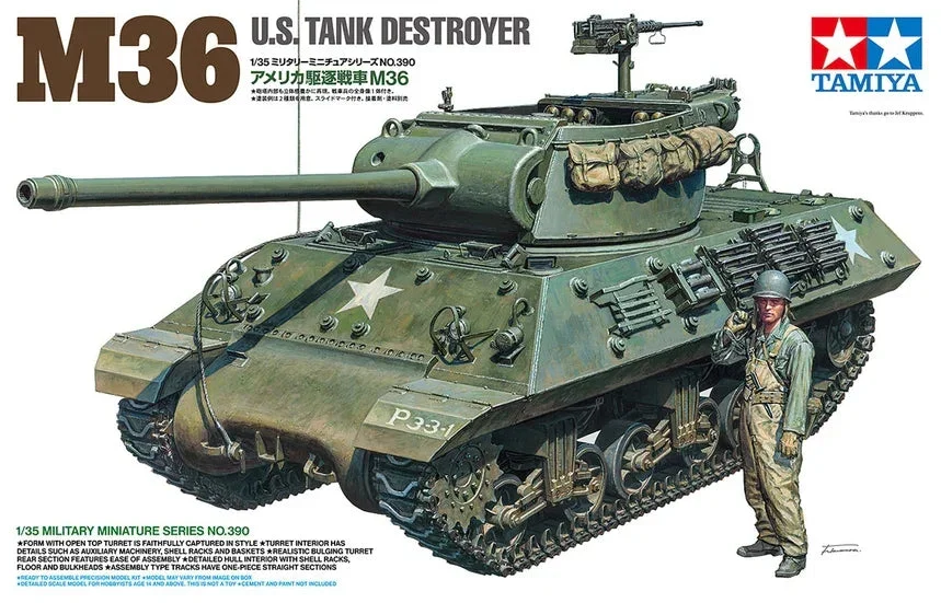 1/35 Tamiya US Tank Destroyer M36 35390