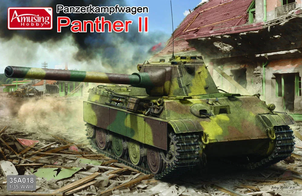 1/35 Amusing Hobby Panzerkampfwagen Panther II 35A018