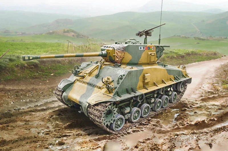 1/35 Italeri Sherman M4A3E8 - Korean War 6586