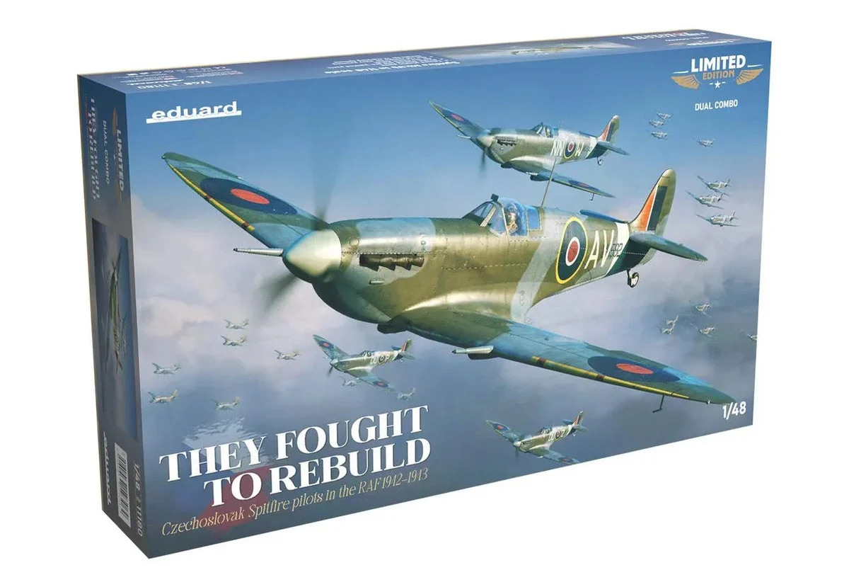 1/48 Eduard Spitfire LE Set - They Fought to Rebuild Plastic Model Kit 11180
