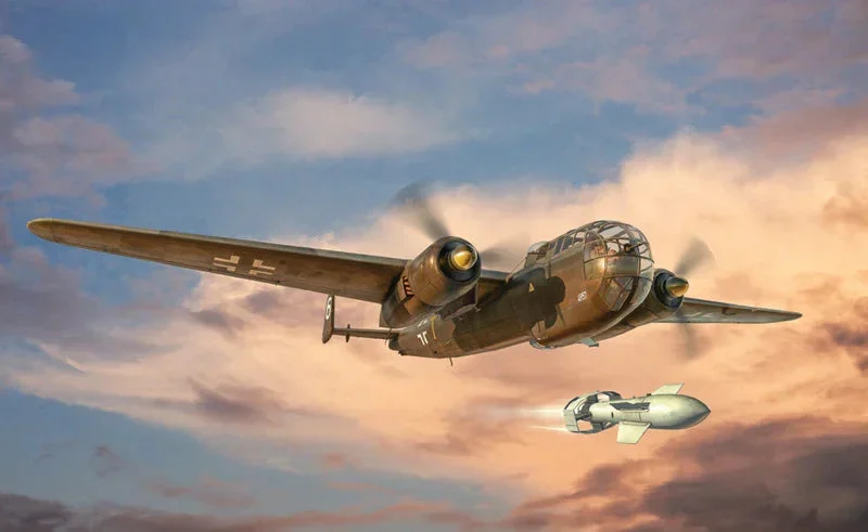1/72 Italeri Do 217 K-1/K-2 with Fritz X 1488