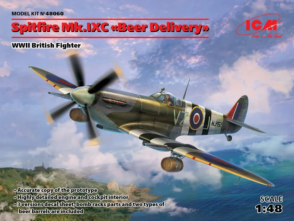 1/48 ICM Spitfire Mk.IXC "Beer Delivery" 48060