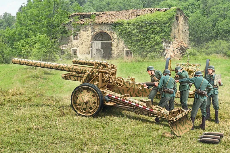 1/72 Italeri 15cm Field Howitzer / 10.5cm Field Gun 7082