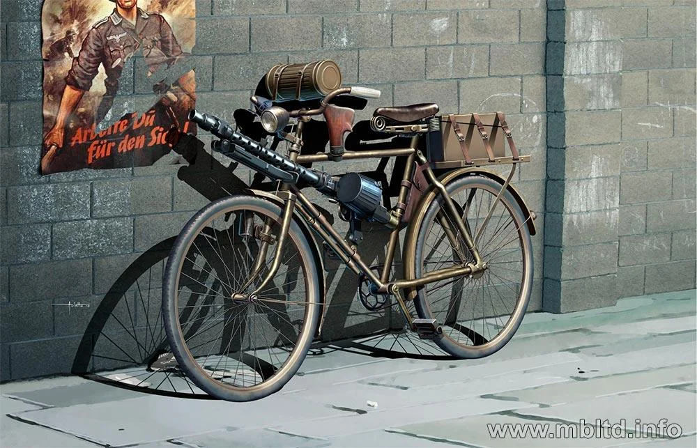 1/35 Master Box German Military Bicycle WWII Era 35165 - Master Box LTD