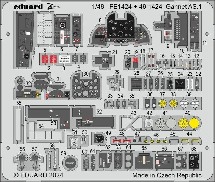 1/48 Eduard Gannet AS.1 for AIRFIX FE1424