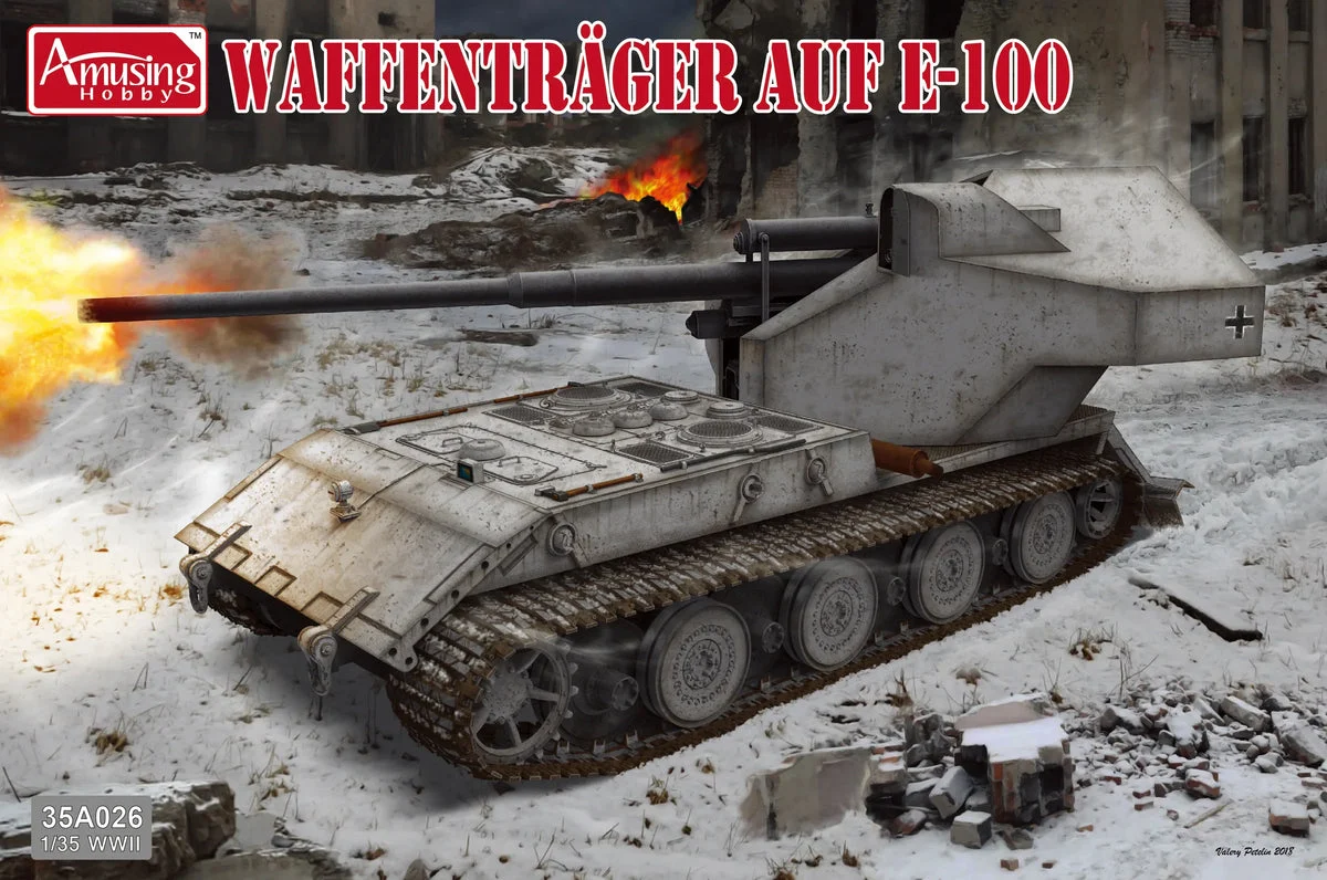 1/35 Amusing Hobby Waffenträger auf E-100 35A026