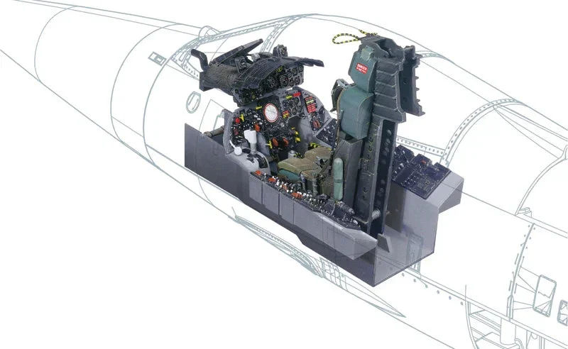 1/12 Italeri F-104 G Cockpit 2991