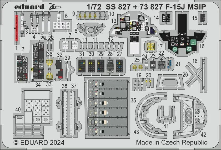 1/72 Eduard F-15J MSIP for FINE MOLDS 73827