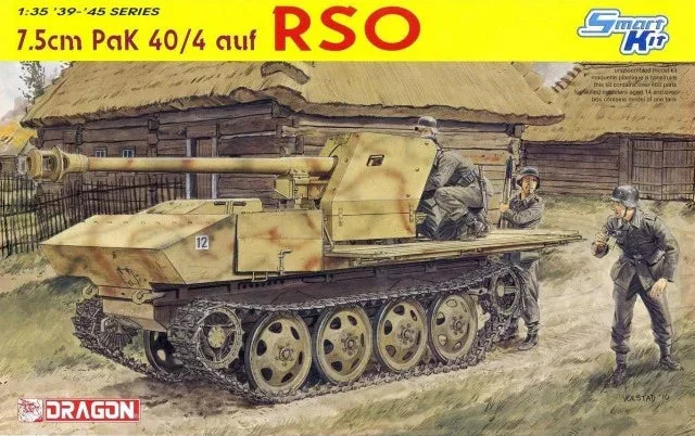 1/35 Dragon Model 7.5cm PaK 40/4 auf RSO 6640 - Dragon Models