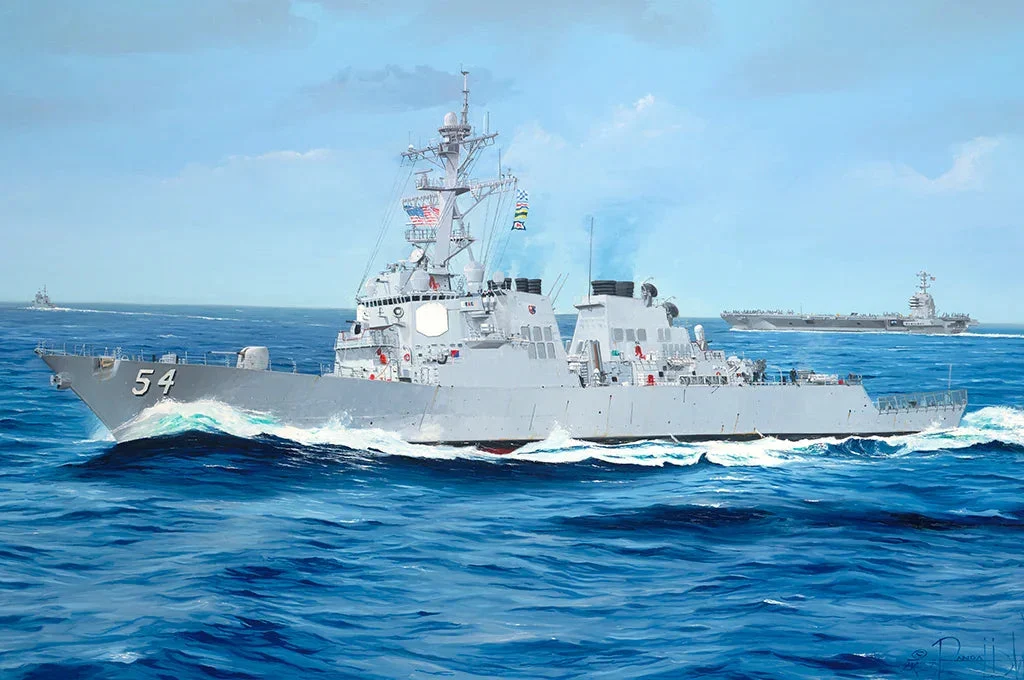 1/200 iLoveKit USS Curtis Wilbur DDG-54 62007