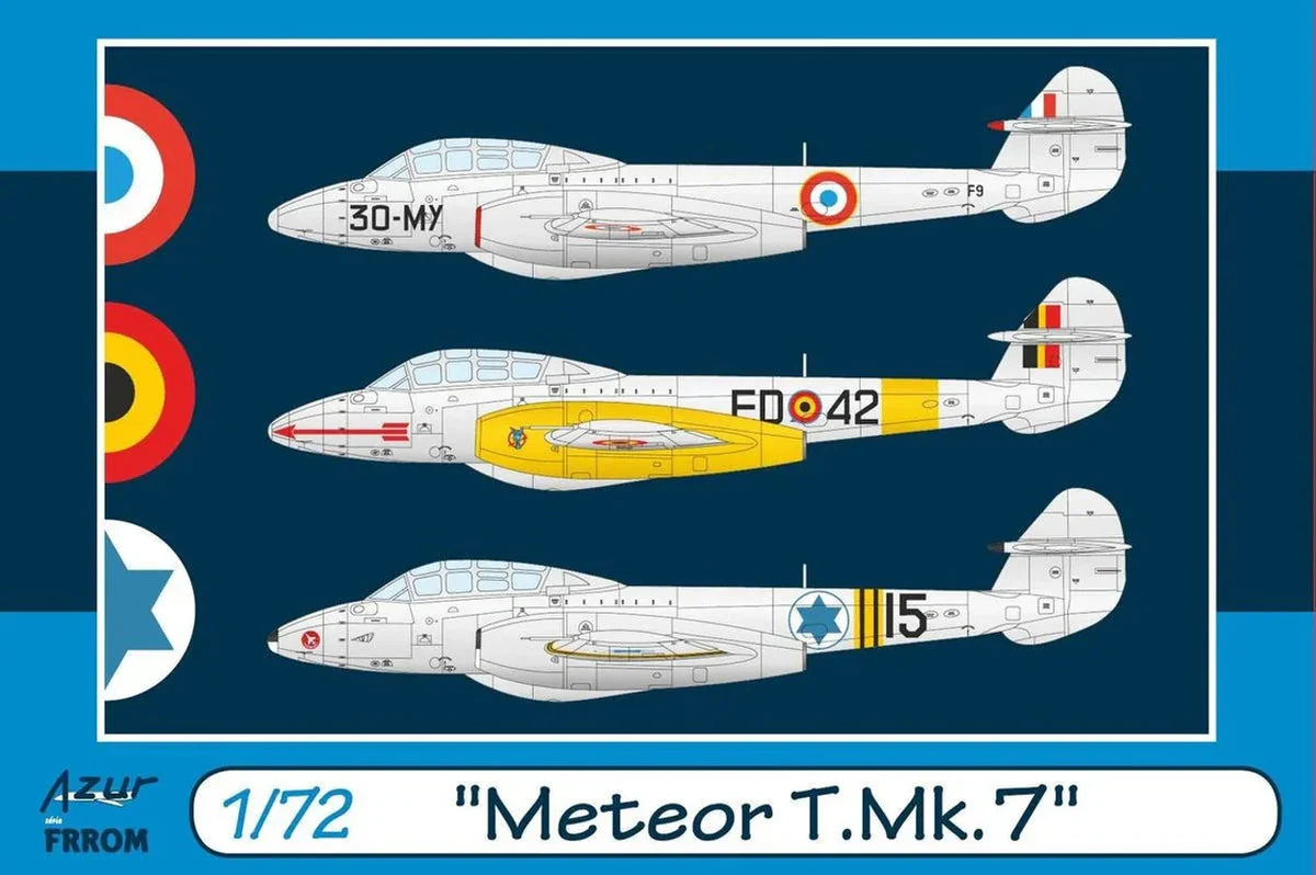 1/72 Azur Meteor Mk.7 Plastic Model Kit FR0045